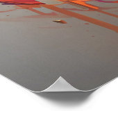 Girl-Power: Warrior-Frau v01 Poster (Ecke)