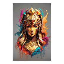 Girl-Power: Warrior-Frau v01