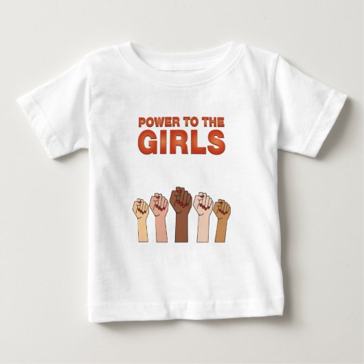 Girl Power Women Empowerment Strong Girls T Shirt (Vorderseite)