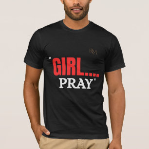 Girl Pray T-Shirt Glaube-basiertes Christliches