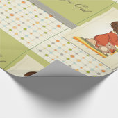 Girl Praying Wrapping Paper Geschenkpapier