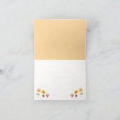 Girl Pumpkin Twins Danke-Karten Dankeskarte (Innenseite)