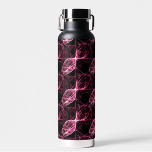 Girl Punk Rock Pink Energy Waves Trinkflasche