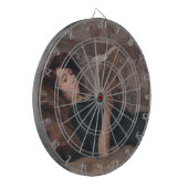 Girl Reading a Book (Reclining on a Divan) Dartscheibe (Vorderseite Links)