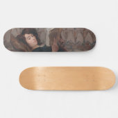 Girl Reading a Book (Reclining on a Divan) Skateboard (Horizontal)
