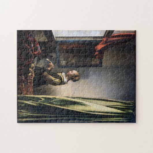 Girl Reading a Letter at a Open Window, Vermeer Puzzle (Horizontal)