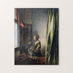 Girl Reading a Letter at a Open Window, Vermeer Puzzle