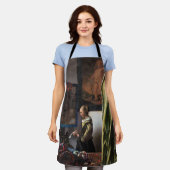 Girl Reading a Letter at a Open Window, Vermeer Schürze (Getragen)