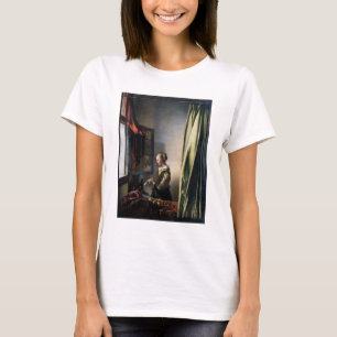 Girl Reading a Letter at a Open Window, Vermeer T-Shirt