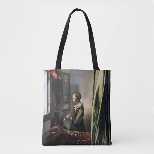 Girl Reading a Letter at a Open Window, Vermeer Tasche (Vorderseite)
