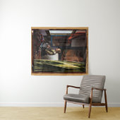 Girl Reading a Letter at a Open Window, Vermeer Wandteppich (Beispiel (Horizontal))