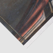 Girl Reading a Letter at Window, Vermeer Seidenpapier (Ausschnitt)