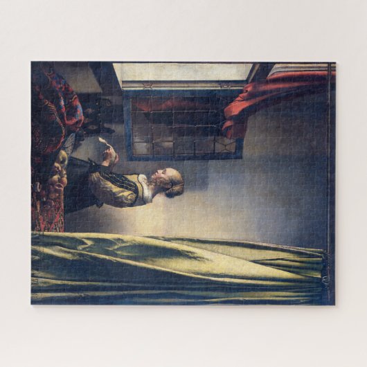 Girl Reading Letter by Open Window | Vermeer | Puzzle (Horizontal)