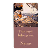 Girl Reading under Tree Buchzeichen (Vorne)