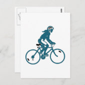 Girl Reiten Postkarte (Vorne/Hinten)