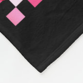 Girl Retro Jonas Groovy Flower First Name D 80's  Fleecedecke (Ecke)