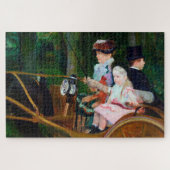 Girl Riding a Carriage, Mary Cassatt Puzzle (Horizontal)