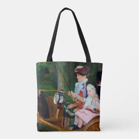 Girl Riding a Carriage, Mary Cassatt Tasche (Rückseite)