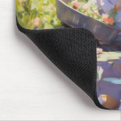 Girl River Impressionismus Mousepad (Ecke)