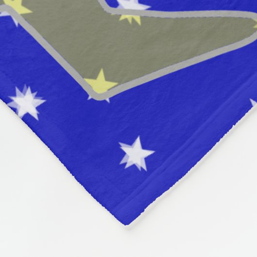 Girl Robot Alien Spaceships Kids Medium Blanket Fleecedecke (Ecke)