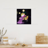 Girl Robot Poster (Küche)