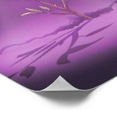 Girl Robot Poster (Ecke)