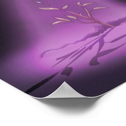 Girl Robot Poster (Ecke)