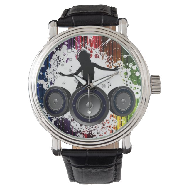 Girl Rocker Armbanduhr (Vorderseite)