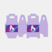 Girl Roller Skaten Geburtstag Let's Roll Geschenkschachtel (Ungefaltet)