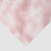 Girl-Rosa-Glitzer Seidenpapier (Detail)