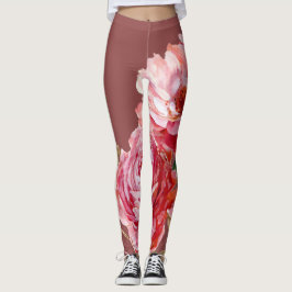 Girl-Rose dunkelrosa Aktive Kleidung Leggings
