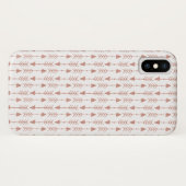 Girl Rose Gold Foil Look | Boho-Stammespfeile Case-Mate iPhone Hülle (Rückseite (Horizontal))