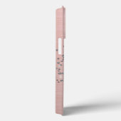 Girl Rose Gold Glitzer Name Case-Mate iPhone Hülle (Rückseite / Rechts)