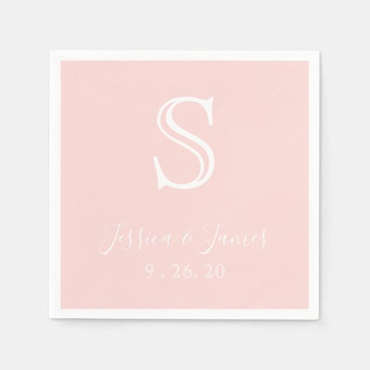 Girl-Rose Serviette (Vorderseite)