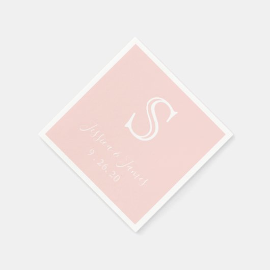 Girl-Rose Serviette (Ecke)