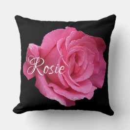 Girl Rosie Name niedliche, individuell anpassbare Kissen