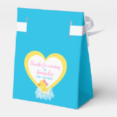 Girl Rubber Duck Baby Duck Leckerei Geschenkschachtel (Rückseite)