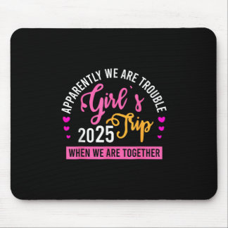 Girl’s Trip 2025 Summer Beach Weekend Vacation Wom Mousepad