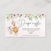 Girl Safari Begleitkarte (Vorderseite)