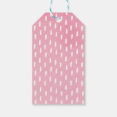 Girl Safari Jungle Drive by Baby Dusche Parade Geschenkanhänger (Rückseite)