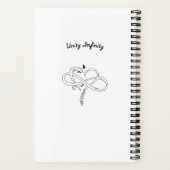 Girl Science Notizblock (Rückseite)