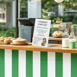 Girl Scout Booth Cookies for Sale Sockelschild