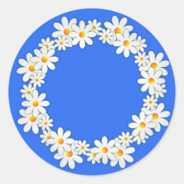 Girl Scout Daisy Runder Aufkleber