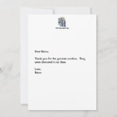 Girl Scout Dankeschön Karte (Rückseite)