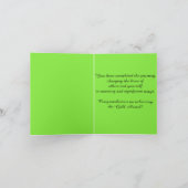 Girl Scout Ehrengratulation zum Award Karte (Innenseite)