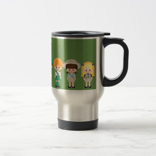 Girl Scout Gift Travel Mug Leader Gift Reisebecher (Rechts)