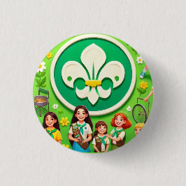 Girl Scout Honor Button