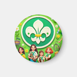 Girl Scout Honor Magnet