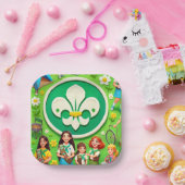 Girl Scout Honor Pappteller (Party)