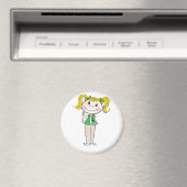 Girl Scout Junior Behaltend Versprechen Magnet (In Situ (Geschirrspüler))
